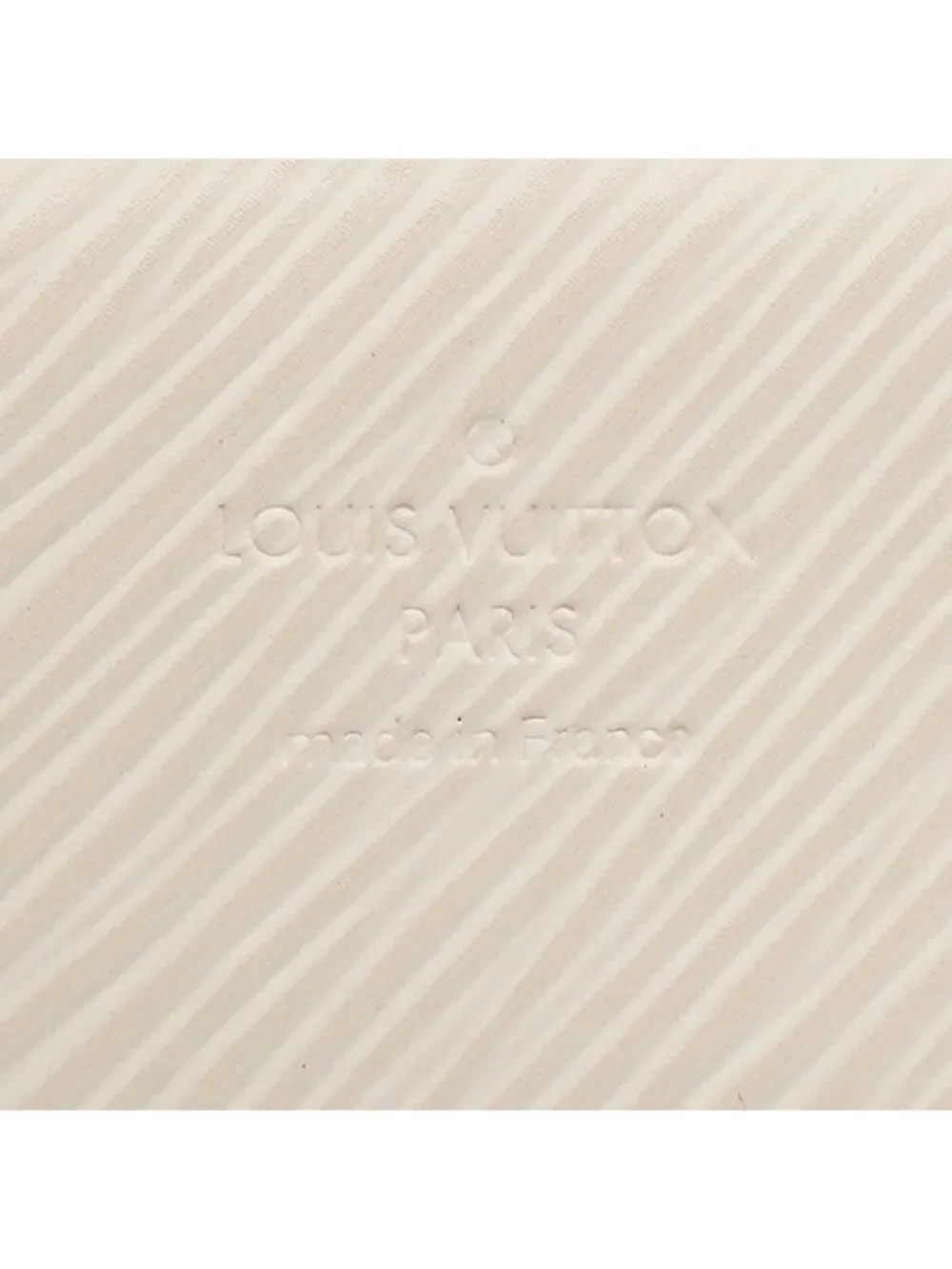 Louis Vuitton 2-Way Marelle Tote BB Epi Leather Quartz Silver Handbag White